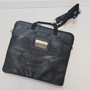 Sheffield Home Black Textured Laptop Bag
